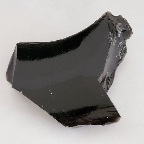 Black Obsidian Volcanic Glass Raw - Picture 2 of 8